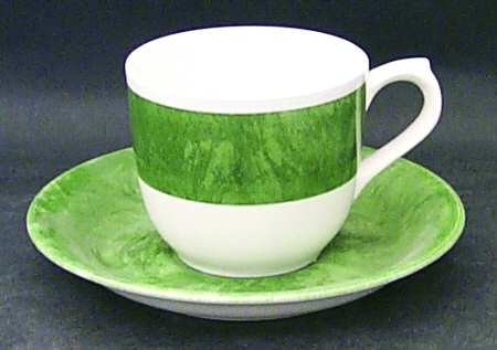 Meadow Flat Cup & Saucer Set