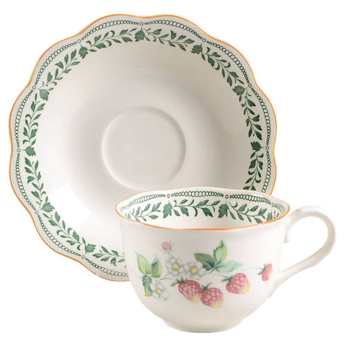 Medley Flat Cup & Saucer Set by Nikko