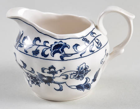 Ming Tree Blue (Double Phoenix Backstamp) Mini Creamer