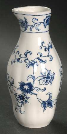 Ming Tree Blue (Double Phoenix Backstamp) Open Oil Bottle/Jar