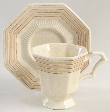 Mojave Footed Cup & Saucer Set