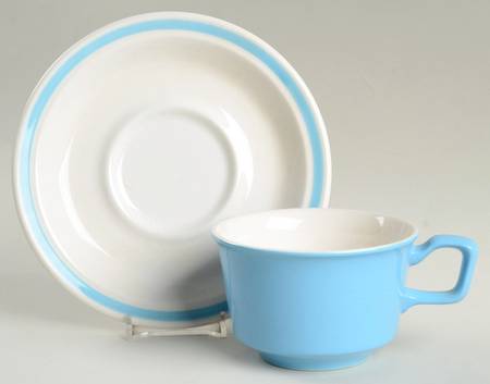 Montage Footed Cup & Saucer Set