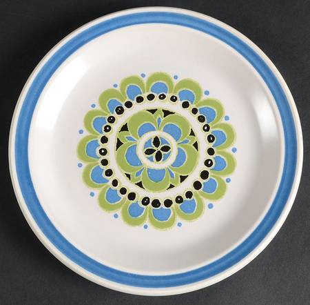 Mosaic Salad Plate