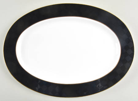 Mystique 14" Oval Serving Platter