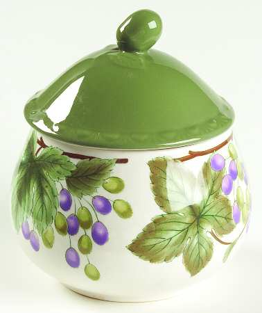 Napa Valley Sugar Bowl & Lid