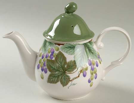 Napa Valley Mini Teapot & Lid