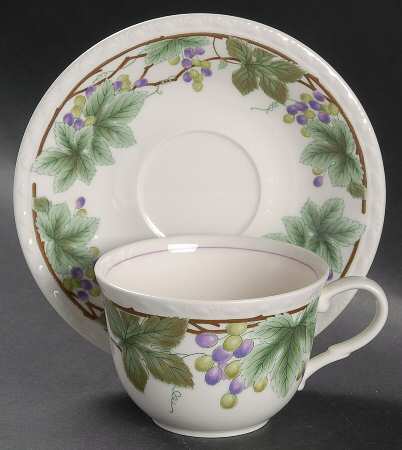 Napa Valley Flat Cup & Saucer Set