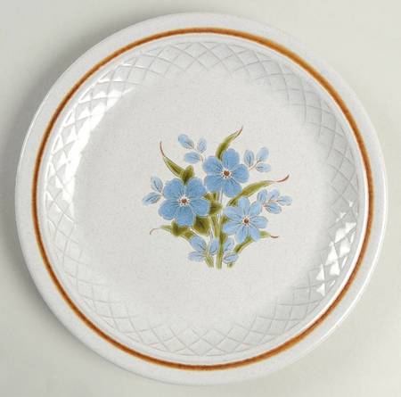 Pansy Salad Plate