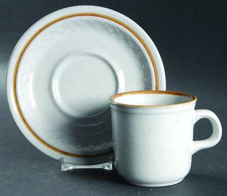 Pansy Flat Cup & Saucer Set