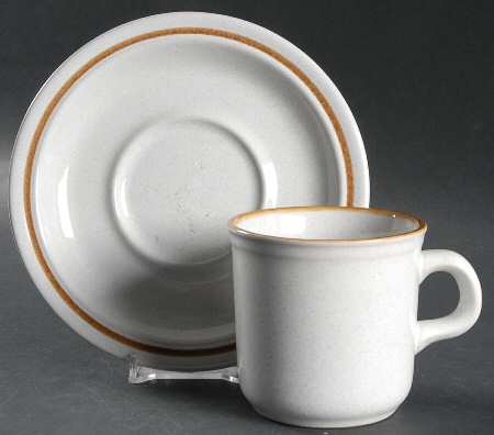 Pansy Flat Cup & Saucer Set