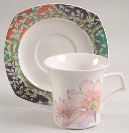 Flat Cup & Saucer Set