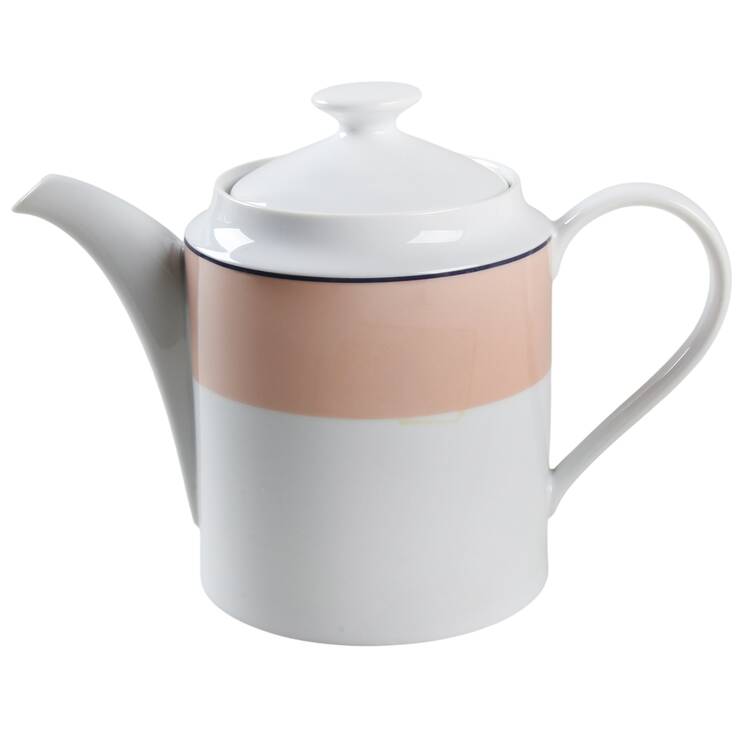 Peach Tea/Coffee Pot & Lid