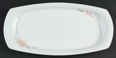 Peachglow Large Sandwich Tray