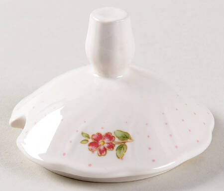Pink Peony Lid for Sugar Bowl