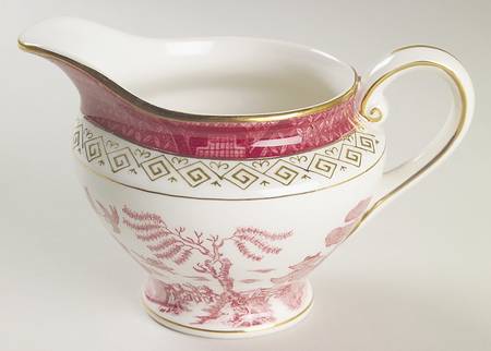Pink Red Willow Mini Creamer