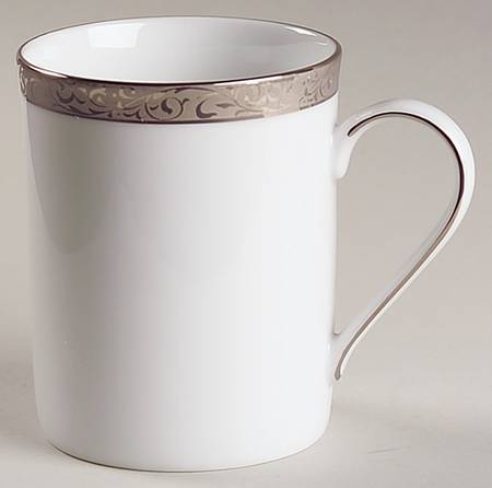 Platinum Filigree Mug
