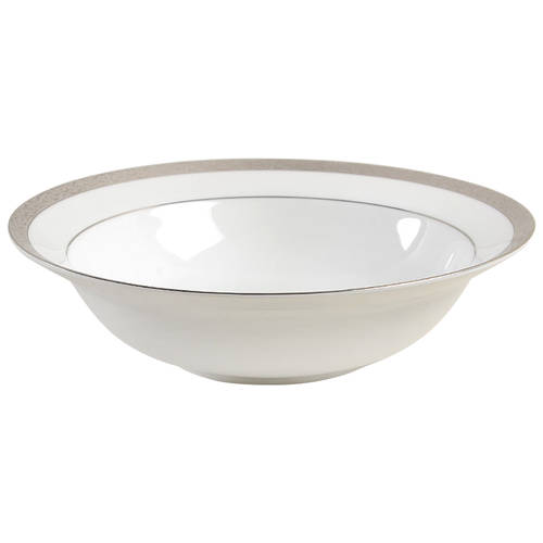 Platinum Filigree 9" Round Vegetable Bowl