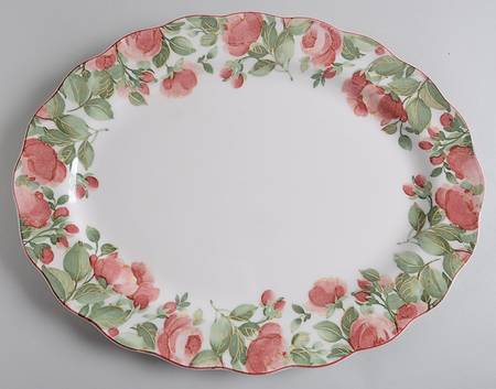 Precious 14" Oval Serving Platter