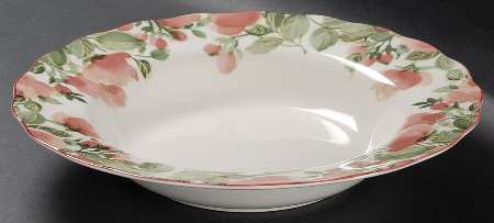 Precious Large Rim Soup Bowl