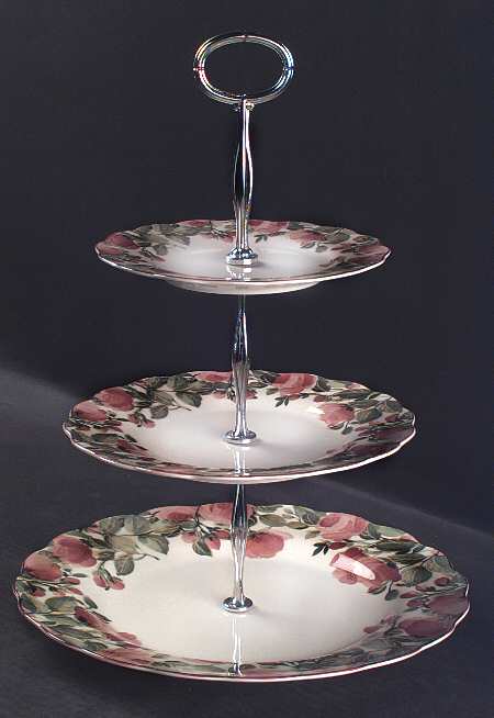 Precious 13 7/8"-14 1/4" 3-Tiered Serving Tray(DP,SP,BB) HC