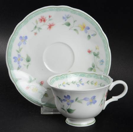 Promenade Footed Demitasse Cup & Saucer Set