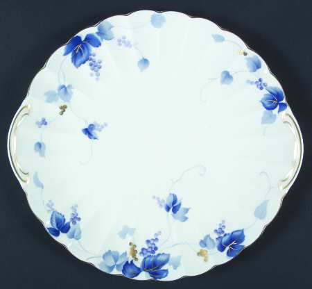 Raceme Handled Cake Plate