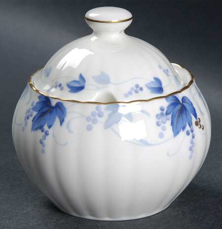 Raceme Sugar Bowl & Lid