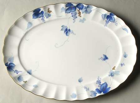 Raceme 13" Oval Serving Platter