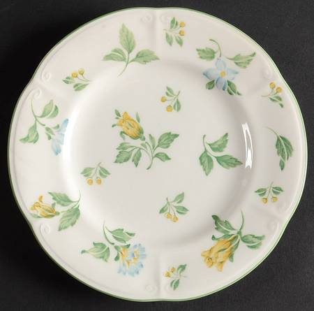 Rambling Rose Bread & Butter Plate