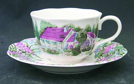 Riverdale Flat Cup & Saucer Set
