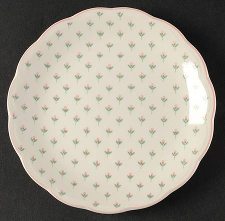 Rose Bouquet Bread & Butter Plate