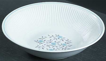 Royal Blue 9" Round Vegetable Bowl