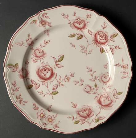 Rose Garden 12" Chop Plate (Round Platter)