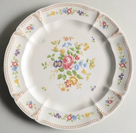 Rosette Salad Plate