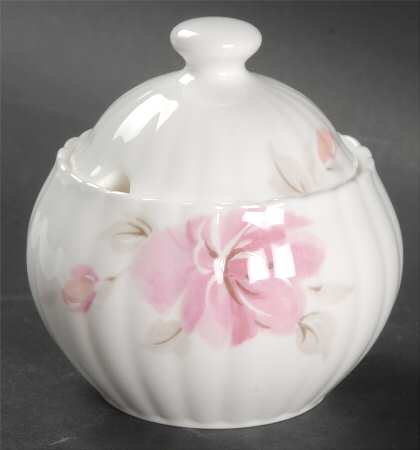 Rose Splendor Sugar Bowl & Lid