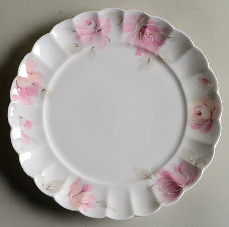 Rose Splendor Salad Plate