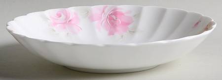 Rose Splendor Coupe Soup Bowl