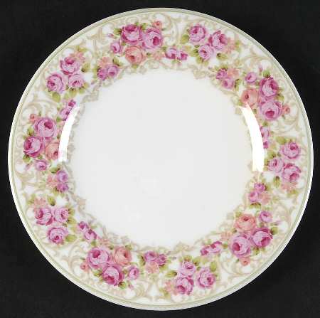 Rose Trellis Bread & Butter Plate