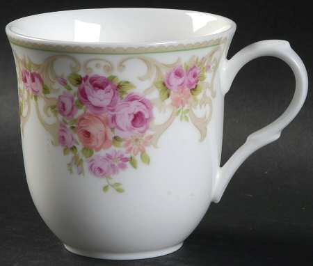 Rose Trellis Flat Cup