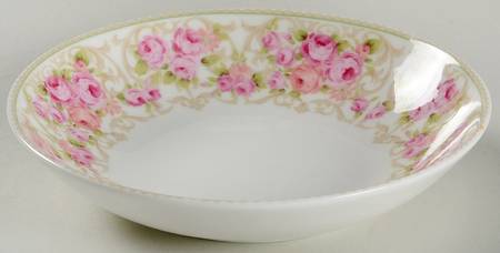 Rose Trellis Fruit/Dessert (Sauce) Bowl