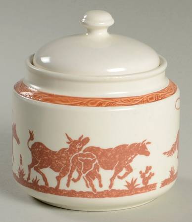 Round Up Sugar Bowl & Lid