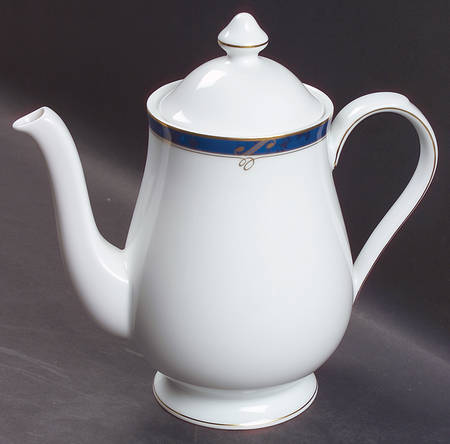 Sapphire Coffee Pot & Lid