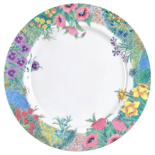 Secret Garden Salad/Dessert Plate