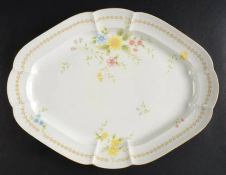 Splendor 14" Oval Serving Platter