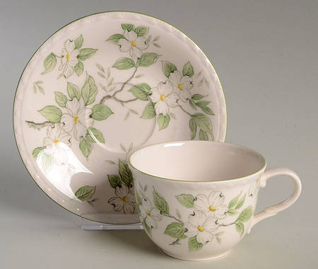 Springdale Flat Cup & Saucer Set