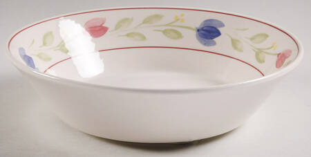 Spring Tulips 9" Round Vegetable Bowl