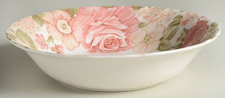 Summer Glade 9" Round Vegetable Bowl