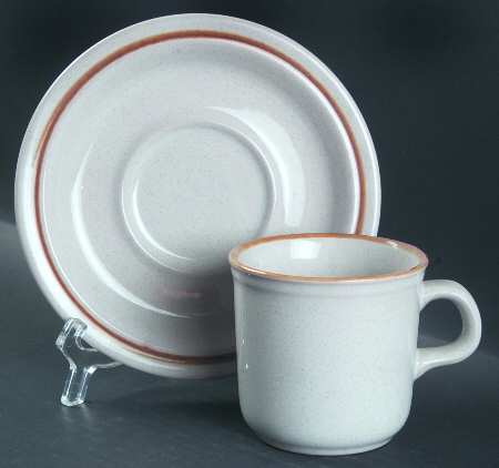 Sunmist Flat Cup & Saucer Set