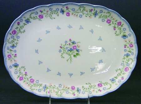 Sweetbrier 13" Oval Serving Platter