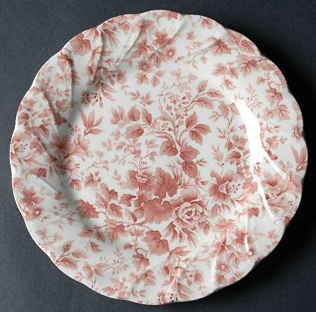 Sweetheart Roses Salad Plate